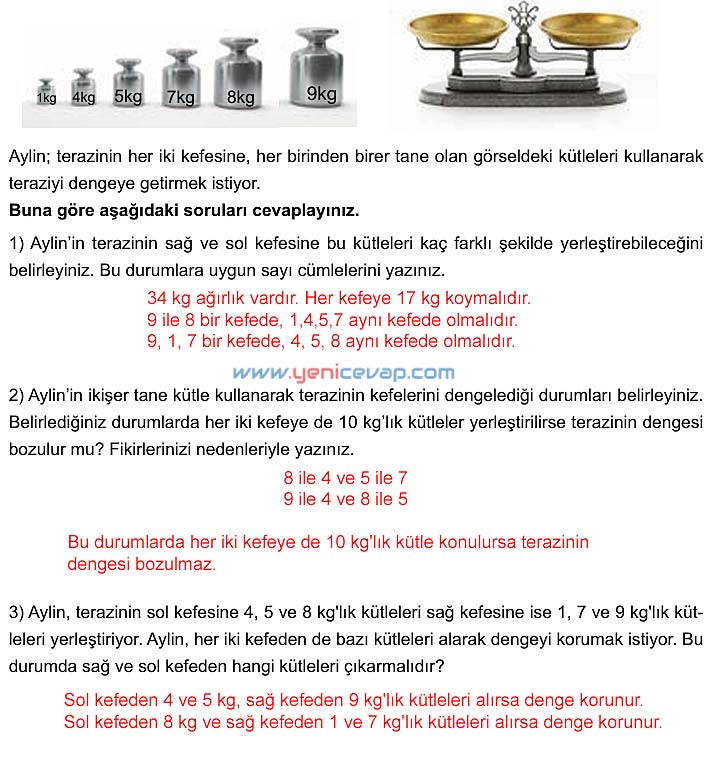 5. Sınıf Matematik 2. Kitap Sayfa 118 119 120 121 Cevapları Meb