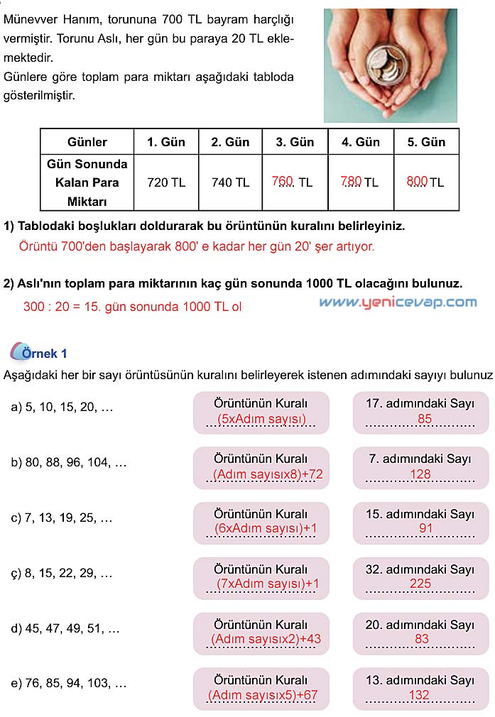 5. Sınıf Matematik 2. Kitap Sayfa 139 141 142 143 144 Cevapları Meb
