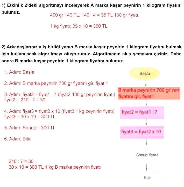 5. Sınıf Matematik 2. Kitap Sayfa 156 157 158 159 Cevapları Meb