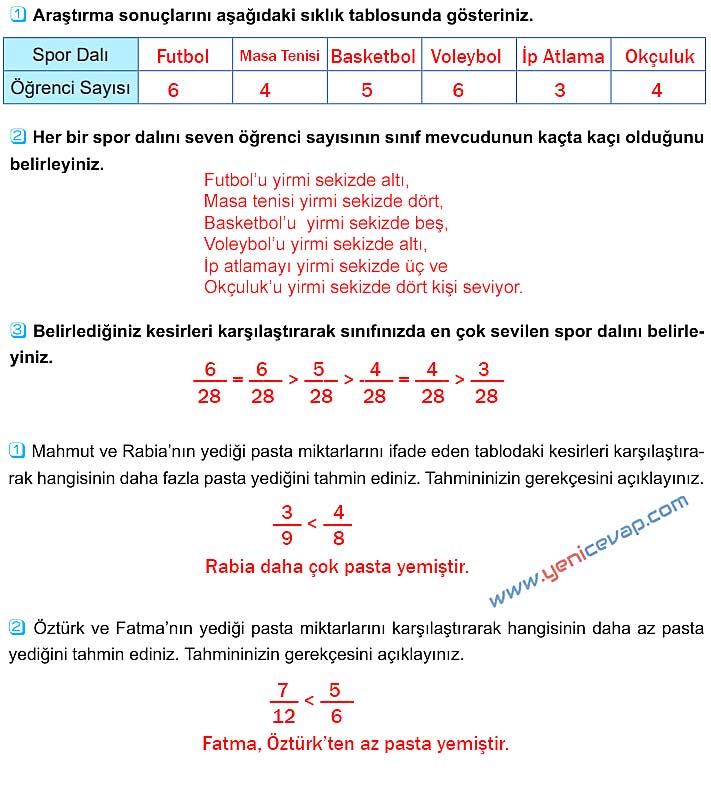 5. Sınıf Matematik 2. Kitap Sayfa 34 35 36 37 Cevapları Meb