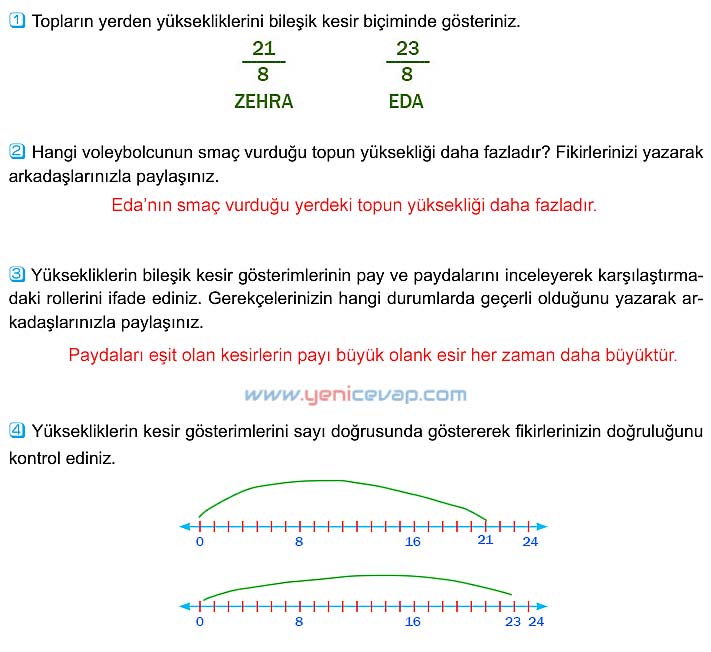 5. Sınıf Matematik 2. Kitap Sayfa 34 35 36 37 Cevapları Meb