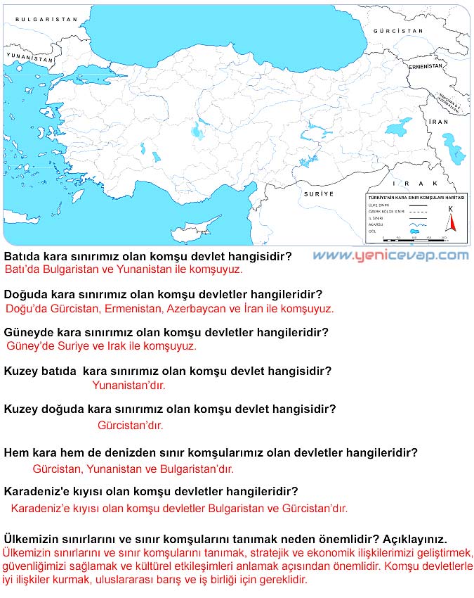 5. Sınıf Sosyal Bilgiler 1. Kitap Sayfa 90 91 92 93 94 Cevapları Meb