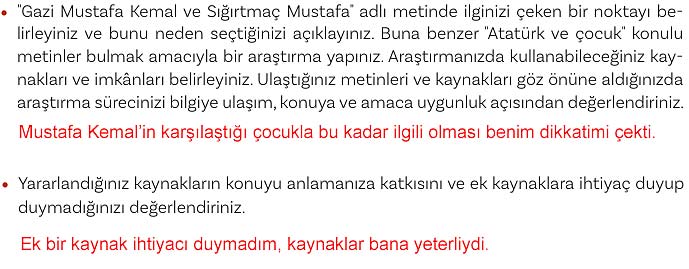 5. Sınıf Türkçe 1. Kitap Sayfa 103 104 105 106 107 Cevapları Meb