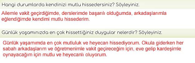 5. Sınıf Türkçe 1. Kitap Sayfa 138 139 140 141 142 Cevapları Meb