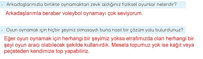 5. Sınıf Türkçe 1. Kitap Sayfa 22 23 24 25 26 30 Cevapları Meb