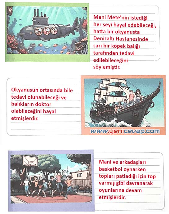 5. Sınıf Türkçe 1. Kitap Sayfa 31 32 33 34 Cevapları Meb