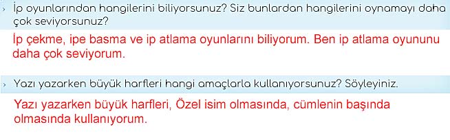 5. Sınıf Türkçe 1. Kitap Sayfa 35 36 37 38 41 Cevapları Meb