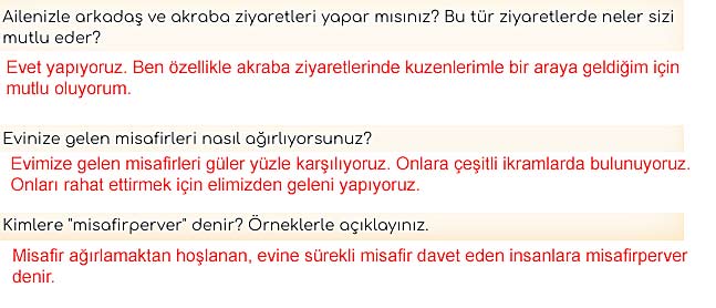 5. Sınıf Türkçe 2. Kitap Sayfa 29 30 31 32 Cevapları Meb