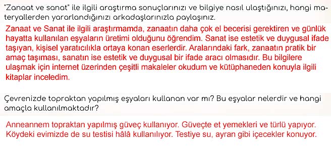 5. Sınıf Türkçe 2. Kitap Sayfa 43 44 47 48 Cevapları Meb