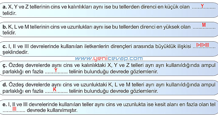 6. Sınıf Fen Bilimleri Kitabı Sayfa 209 210 211 212 213 214 215 Cevapları Meb
