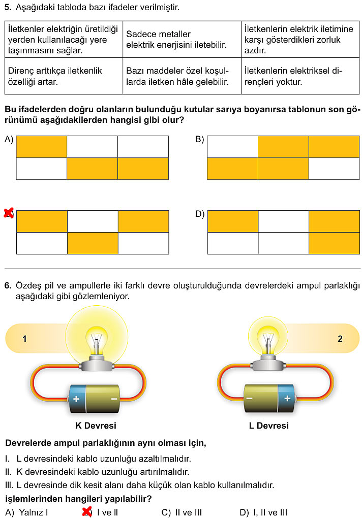 6. Sınıf Fen Bilimleri Kitabı Sayfa 216 217 218 219 220 Cevapları Meb