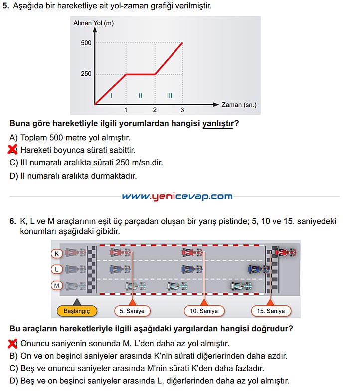 6. Sınıf Fen Bilimleri Kitabı Sayfa 86 87 88 89 90 Cevapları Meb