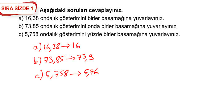 6. Sınıf Matematik Kitabı Sayfa 131 139 140 141 144 145 Cevapları Meb