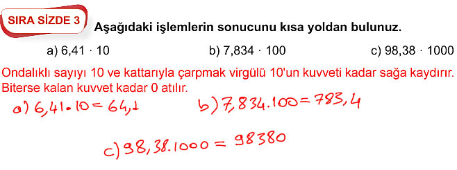 6. Sınıf Matematik Kitabı Sayfa 146 147 151 152 153 Cevapları Meb