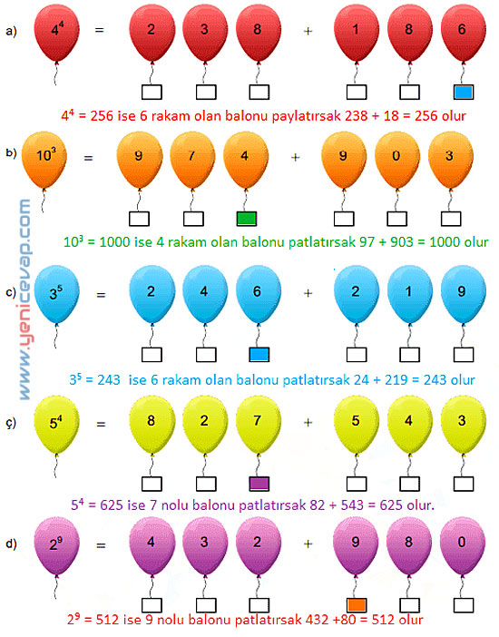 6. Sınıf Matematik Kitabı Sayfa 14 15 16 17 18 19 Cevapları Meb