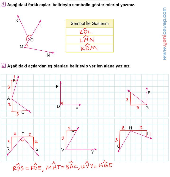 6. Sınıf Matematik Kitabı Sayfa 208 209 213 215 216 217 218 Cevapları Meb