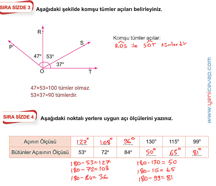 6. Sınıf Matematik Kitabı Sayfa 219 220 221 222 223 224 Cevapları Meb