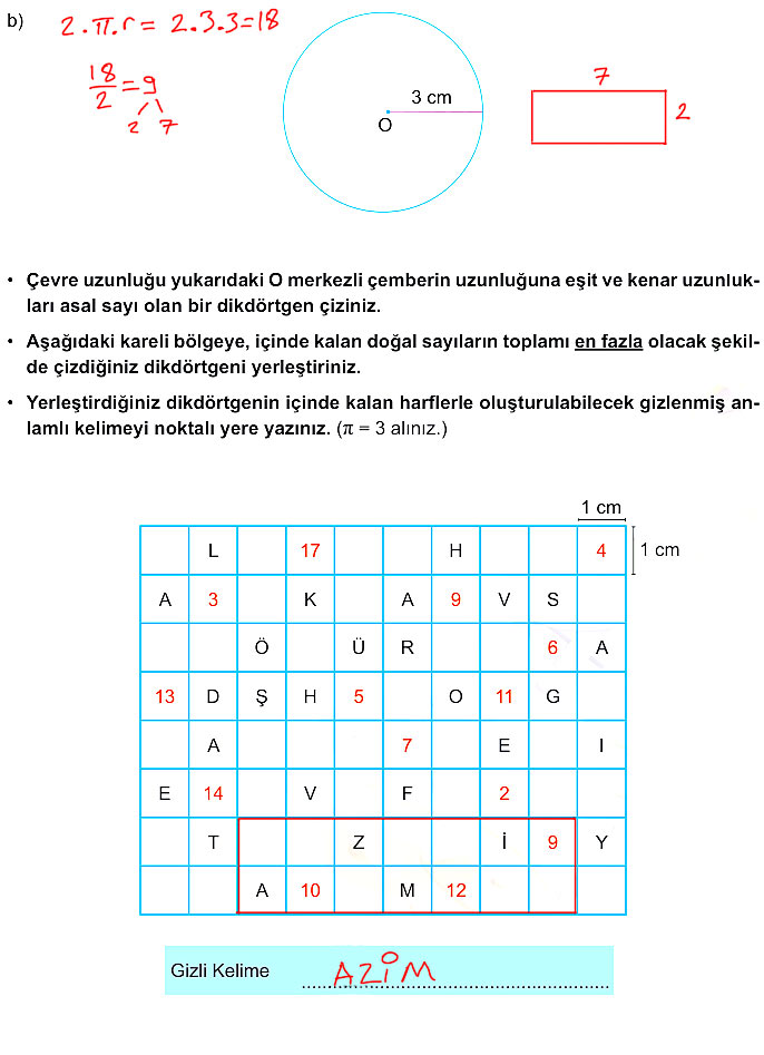 6. Sınıf Matematik Kitabı Sayfa 253 259 265 266 267 Cevapları Meb