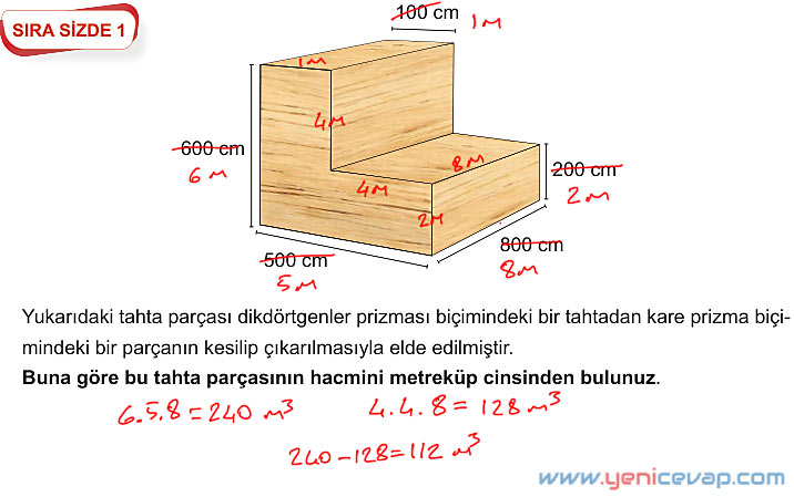 6. Sınıf Matematik Kitabı Sayfa 287 288 290 291 292 Cevapları Meb