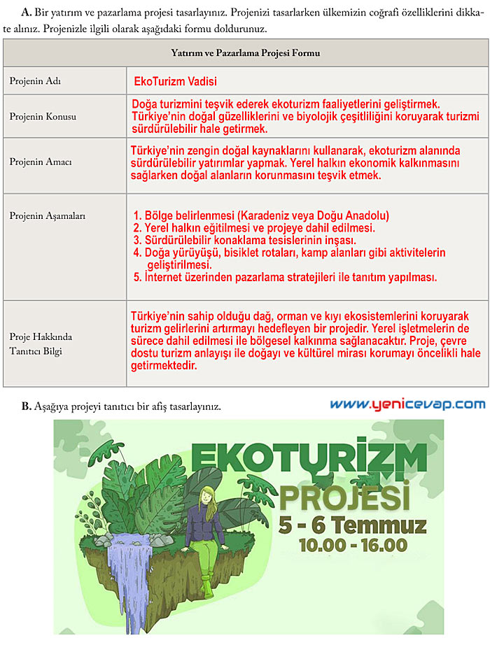 6. Sınıf Sosyal Bilgiler Kitabı Sayfa 187 188 189 190 191 192 193 194 Cevapları Evos