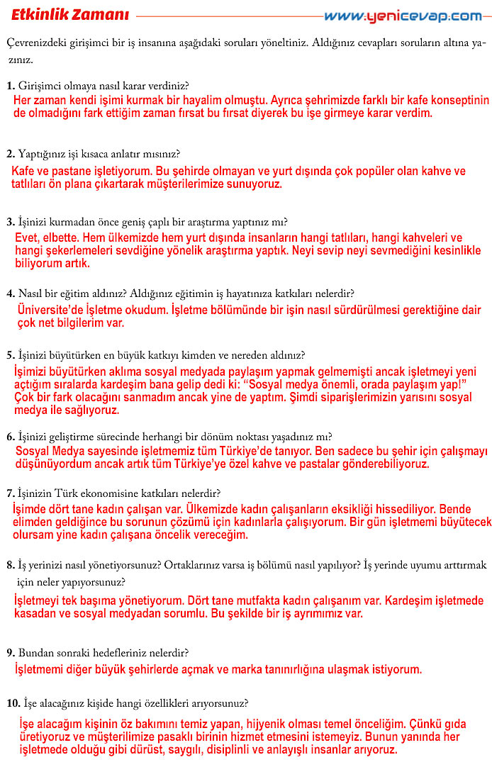 6. Sınıf Sosyal Bilgiler Kitabı Sayfa 187 188 189 190 191 192 193 194 Cevapları Evos