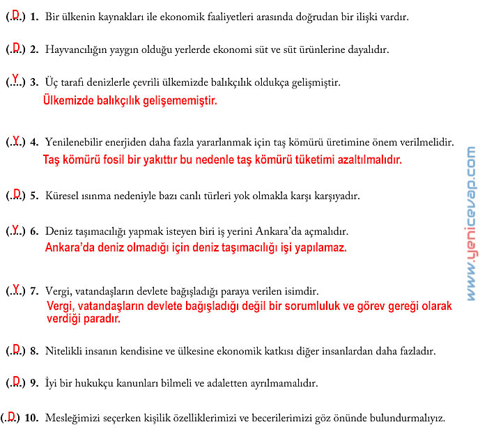 6. Sınıf Sosyal Bilgiler Kitabı Sayfa 196 197 198 199 200 201 202 203 Cevapları Evos
