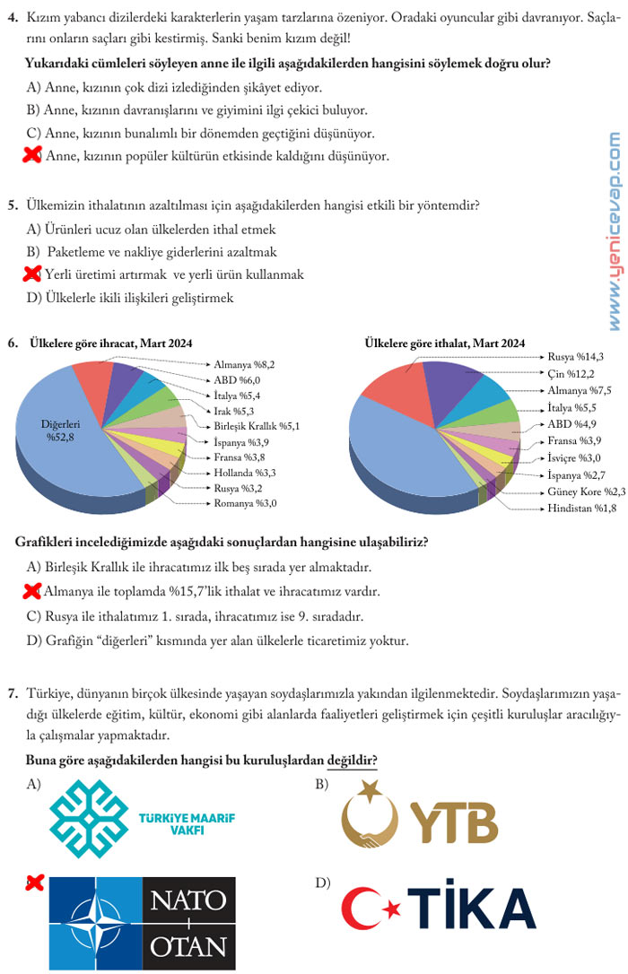 6. Sınıf Sosyal Bilgiler Kitabı Sayfa 273 274 275 276 277 Cevapları Evos