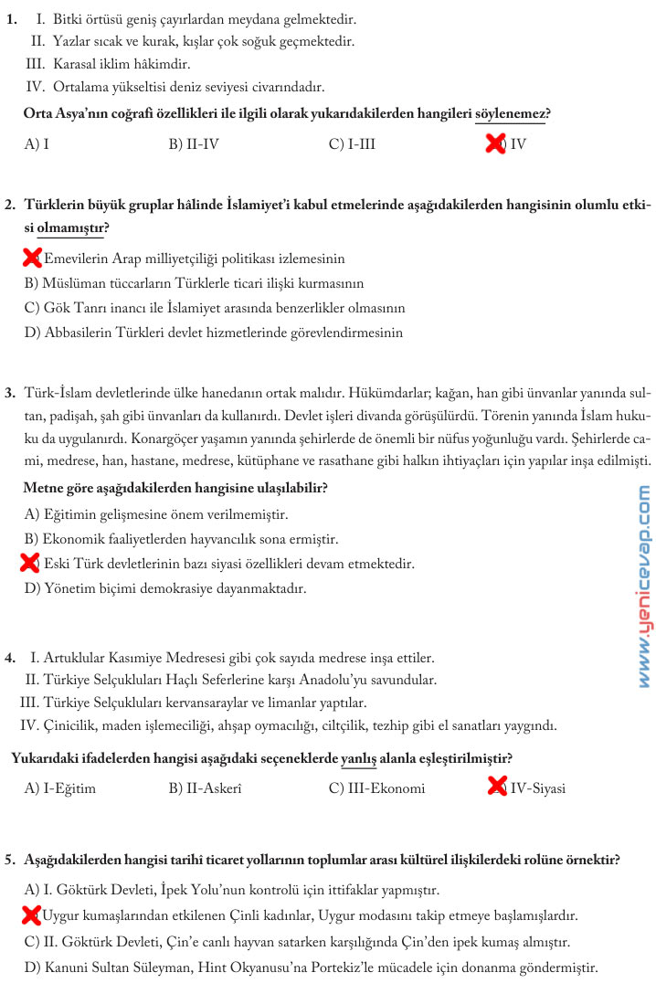 6. Sınıf Sosyal Bilgiler Kitabı Sayfa 88 89 90 91 92 93 Cevapları Evos