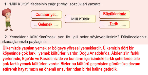 6. Sınıf Türkçe Kitabı Sayfa 12 13 14 15 16 17 Cevapları Meb