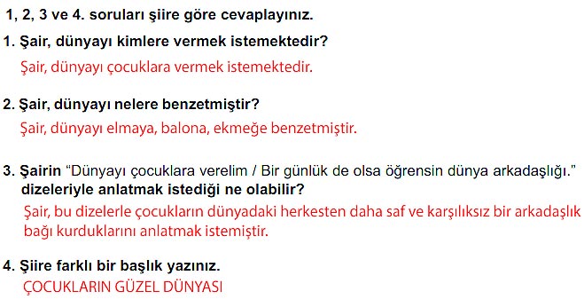 6. Sınıf Türkçe Kitabı Sayfa 196 197 198 200 201 202 Cevapları Meb