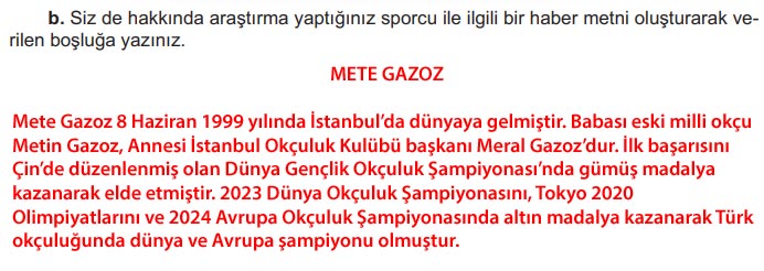 6. Sınıf Türkçe Kitabı Sayfa 203 204 205 206 207 210 Cevapları Meb