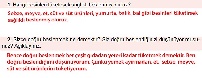 6. Sınıf Türkçe Kitabı Sayfa 203 204 205 206 207 210 Cevapları Meb