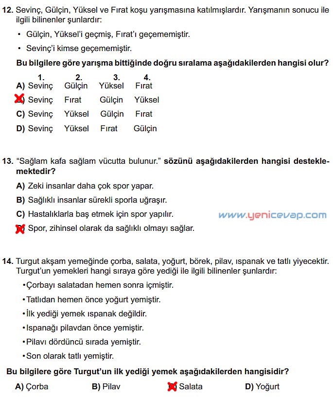 6. Sınıf Türkçe Kitabı Sayfa 227 229 230 231 232 Cevapları Meb