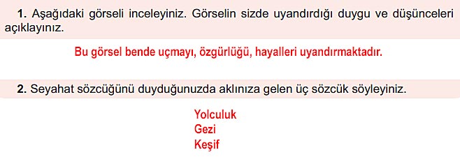 6. Sınıf Türkçe Kitabı Sayfa 244 245 246 249 250 251 Cevapları Meb