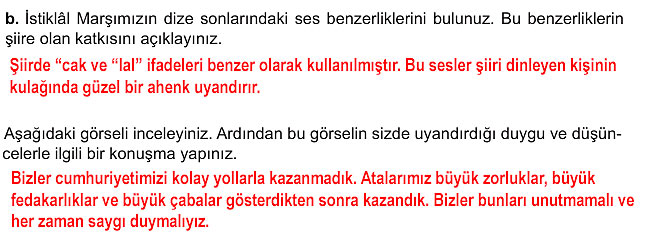 6. Sınıf Türkçe Kitabı Sayfa 50 51 52 54 55 56 57 Cevapları Meb