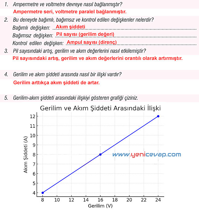 7. Sınıf Fen Bilimleri Kitabı Sayfa 201 202 204 205 206 208 209 211 212 Cevapları Meb