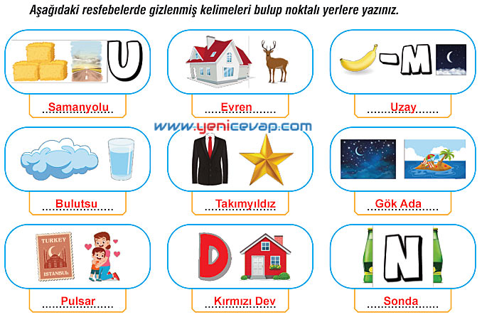 7. Sınıf Fen Bilimleri Kitabı Sayfa 19 22 26 29 39 41 42 43 44 Cevapları Meb