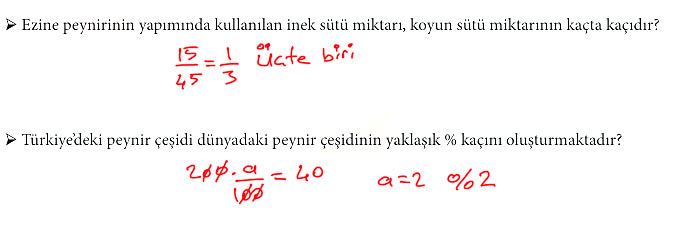 7. Sınıf Matematik Kitabı Sayfa 129 135 136 137 138 142 Cevapları Meb