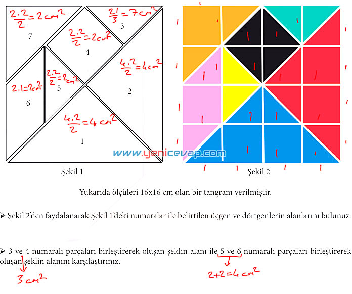 7. Sınıf Matematik Kitabı Sayfa 172 173 177 178 188 189 190 Cevapları Meb