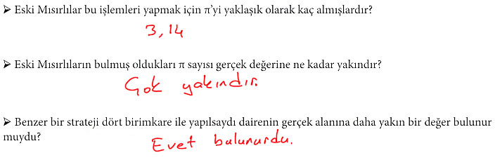 7. Sınıf Matematik Kitabı Sayfa 215 216 220 221 222 223 224 Cevapları Meb