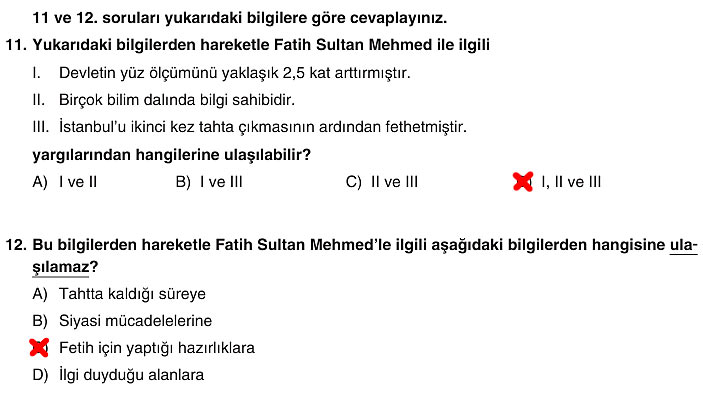 7. Sınıf Sosyal Bilgiler Kitabı Sayfa 104 105 106 107 108 109 112 Cevapları Yıldırım