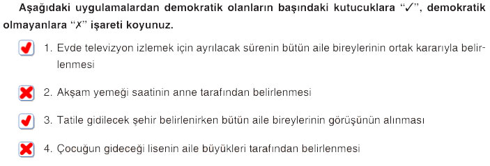 7. Sınıf Sosyal Bilgiler Kitabı Sayfa 227 230 231 232 233 234 235 236 Cevapları Yıldırım