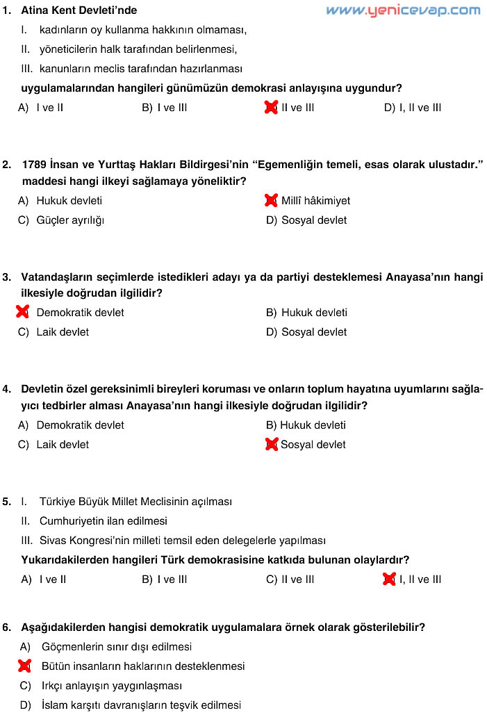 7. Sınıf Sosyal Bilgiler Kitabı Sayfa 237 238 239 240 241 242 Cevapları Yıldırım