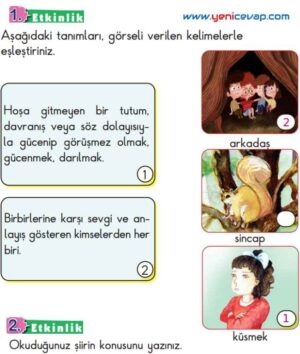 2. Sınıf Türkçe Kitabı Sayfa 114 115 117 118 Cevapları Meb