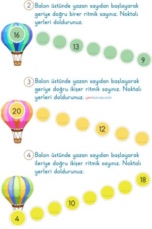 Sayıları Ritmik Yaz