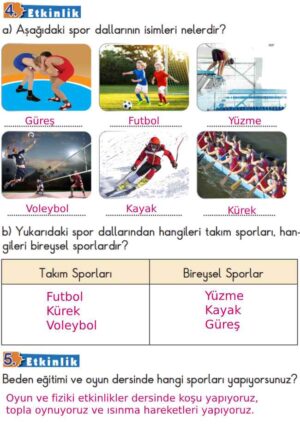 2. Sınıf Türkçe Kitabı Sayfa 135 136 137 138 Cevapları Meb