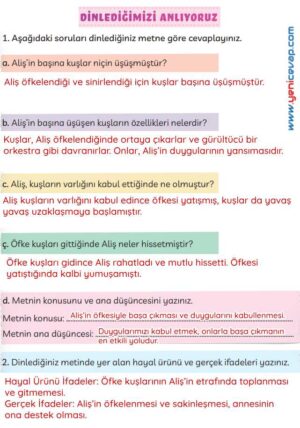 3. Sınıf Türkçe Kitabı Sayfa 146 147 148 Cevapları Meb