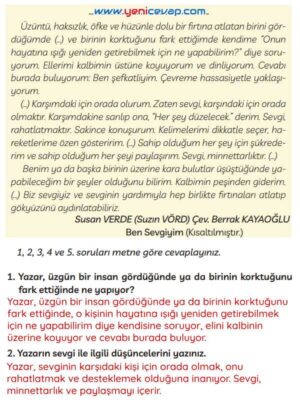 3. Sınıf Türkçe Kitabı Sayfa 151 152 153 Cevapları Meb