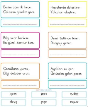 Bilmece Zamanı