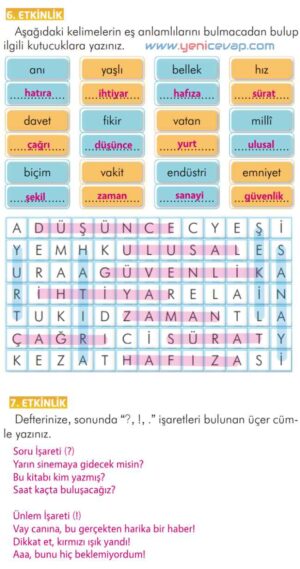 2. Sınıf Türkçe Kitabı Sayfa 154 155 156 157 Cevapları İlke Yayınları